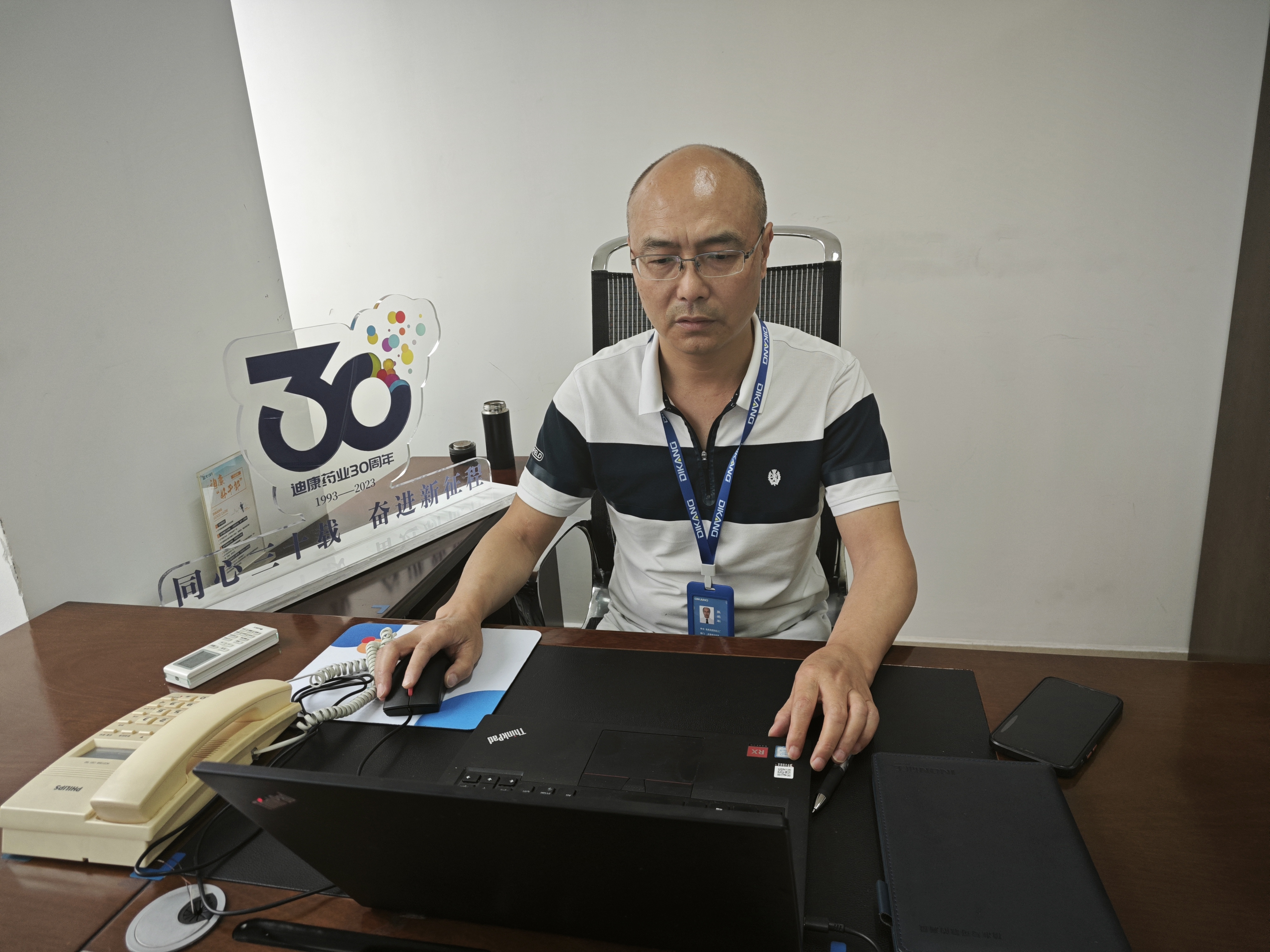 【中国尊龙凯时药业30周年人物专访】同心30载 同行中国尊龙凯时人——（九）张爱军：严把质量关 守护中国尊龙凯时“良心制造”